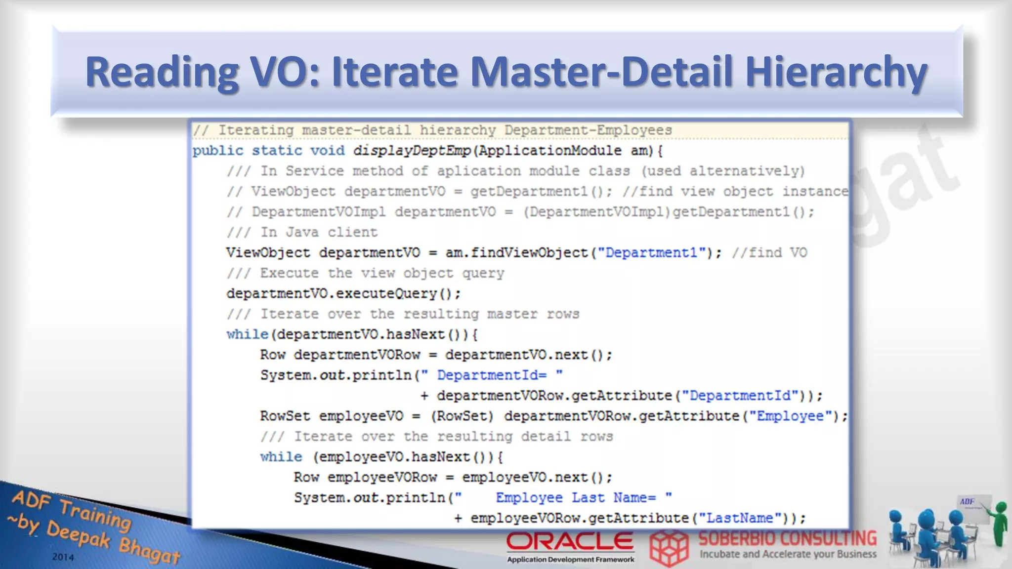 Reading VO: Iterate Master-Detail Hierarchy 