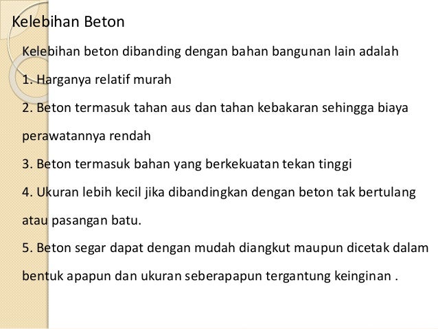 Konstruksi bahan bangunan Bata, Batako, Beton