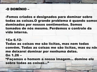 O DOMÍNIO – 