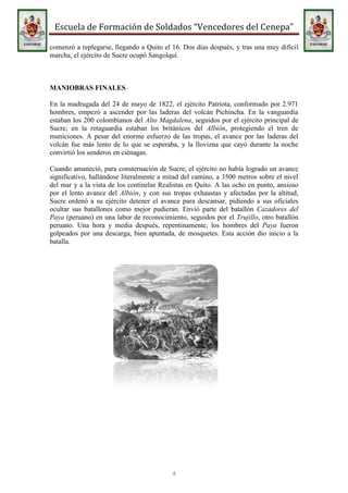 Batalla de pichincha