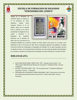 Batalla de pichincha