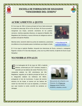 Batalla de pichincha