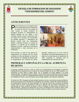 Batalla de pichincha