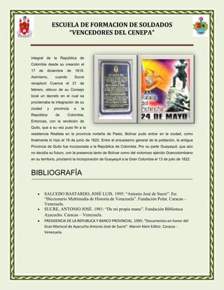 Batalla de pichincha