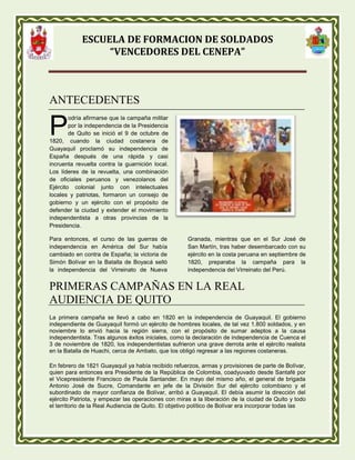 Batalla de pichincha