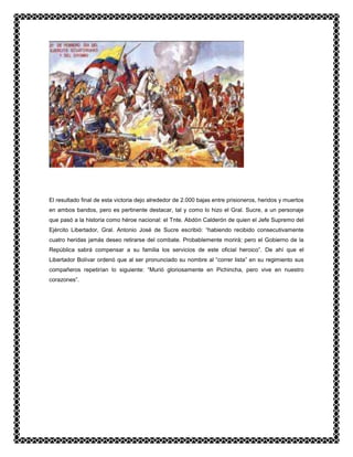 Batalla de pichincha