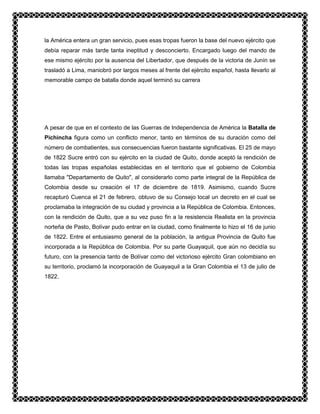 Batalla de pichincha