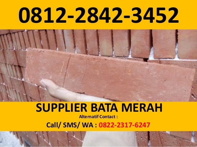0812 2842 3452 Harga Batu Bata Batako Jogja