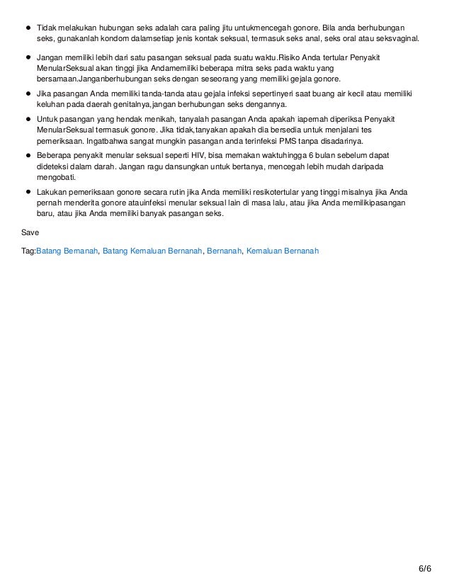 Batang kemaluan bernanah sakit saat kencing