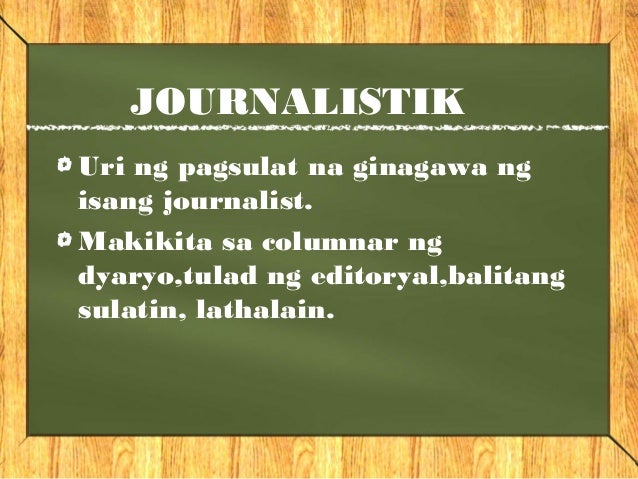 Batayang Kaalaman sa Pagsulat