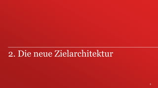 5
2. Die neue Zielarchitektur
 