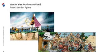 4
Warum eine Architekturvision ?
Asterix bei den Agilen
DasSCArchitectureFramework,ChristophMeier,BAT29.6.2019
 