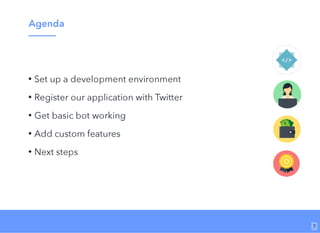 Wi-Fi: TGS Guest
Pass: tgsvisitor384
bit.ly/tf-twitter-js
7
 