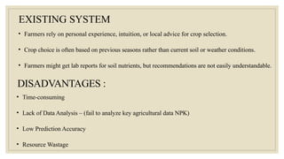 Crop Recommendation System Using Random Forest Algorithm for Smart ...