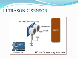 ULTRASONIC SENSOR:
 