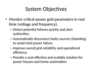 Automated Power Grid Failure Detection System for Enhanced Reliability ...
