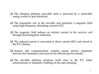 Movable wireless power charging for electric vehicle | PDF