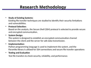 Mini project on data encryption and data decryption | PPTX