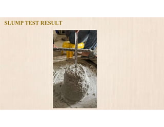 SLUMP TEST RESULT
 
