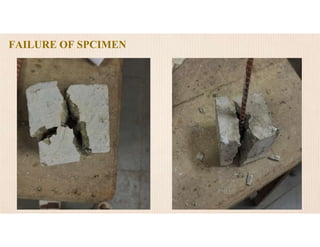 FAILURE OF SPCIMEN
 
