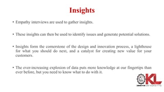 Design thinking and innovation | PPTX