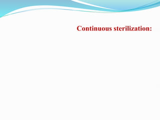 Batch and continuous sterilization techniques | PPTX
