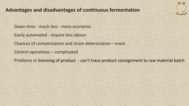 Batch Fedbatch And Continuous Fermentation Pptx Chemistry Science Batch Fedbatch And Continuous Fermentation Pptx Chemistry Science