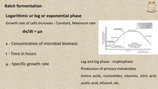 Batch, fedbatch and continuous fermentation | PPTX | Chemistry | Science