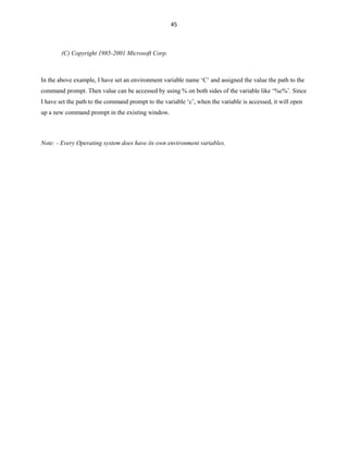 Batch file programming | PDF