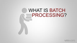 WHAT IS BATCH
PROCESSING?
 
