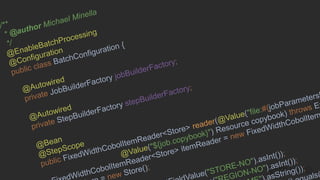 Batching for the Modern Enterprise