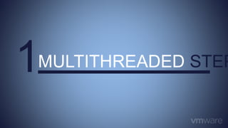 1MULTITHREADED STEP
 