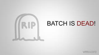 BATCH IS DEAD!
 