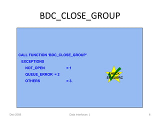 Batch input session | PPT