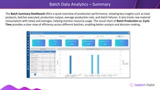 inSis - Batch Management & Golden Batch Analytics by Jaajitech.pdf