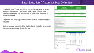 inSis - Batch Management & Golden Batch Analytics by Jaajitech.pdf