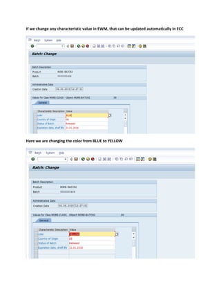SAP EWM BATCH MANAGEMENT | DOC