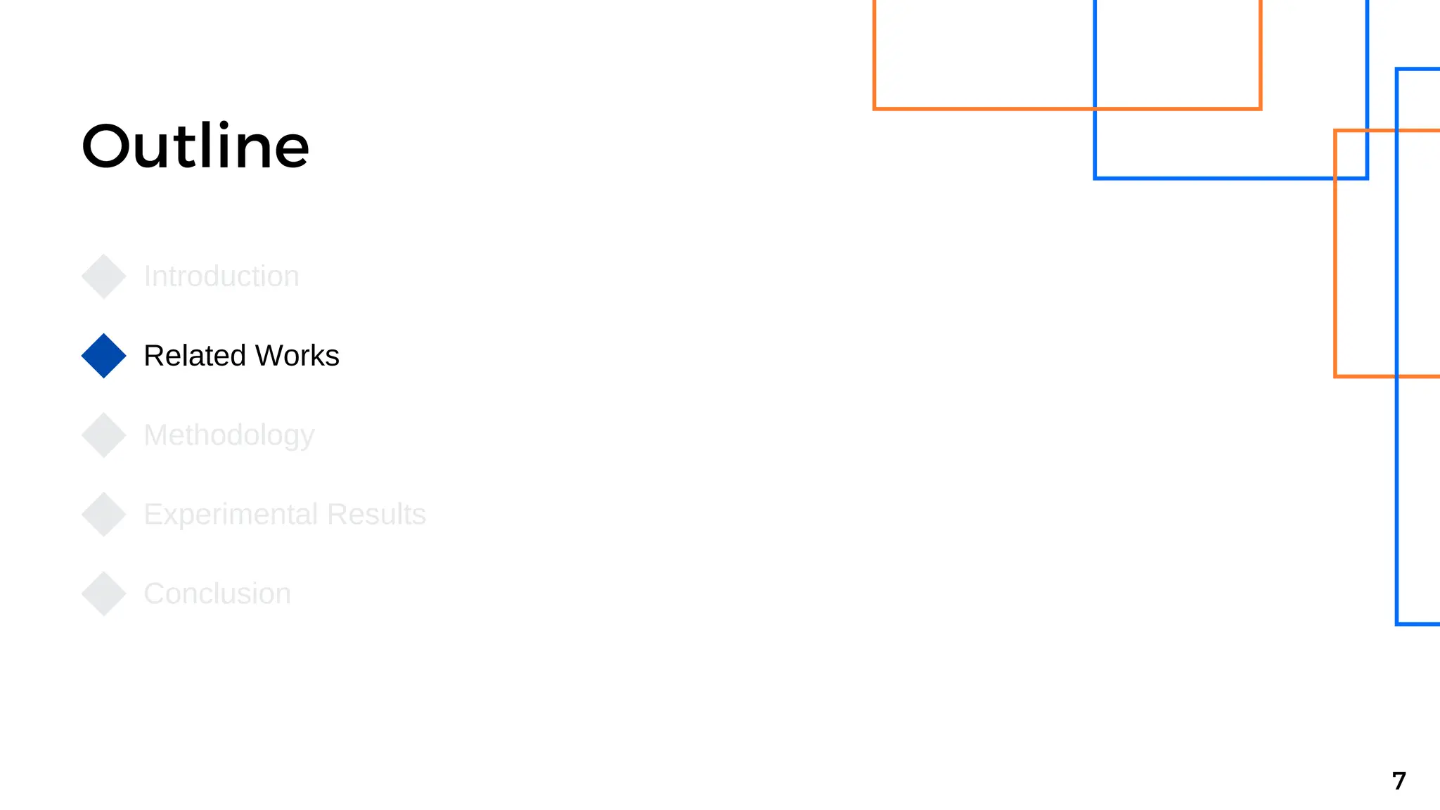 Outline
Introduction
Related Works
Methodology
Experimental Results
Conclusion
7
 