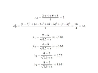 intro to batch normalization in deep learning | PPTX