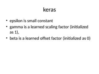 intro to batch normalization in deep learning | PPTX
