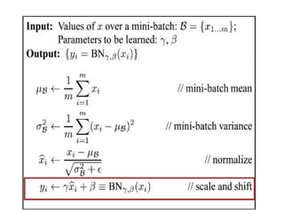 intro to batch normalization in deep learning | PPTX