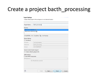 Batch processing | PPTX