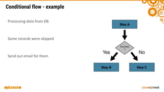 Conditional flow - example
 