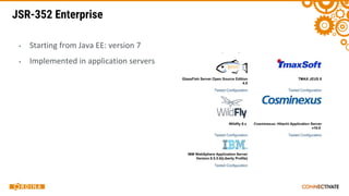 JSR-352 Enterprise
▪
▪
 