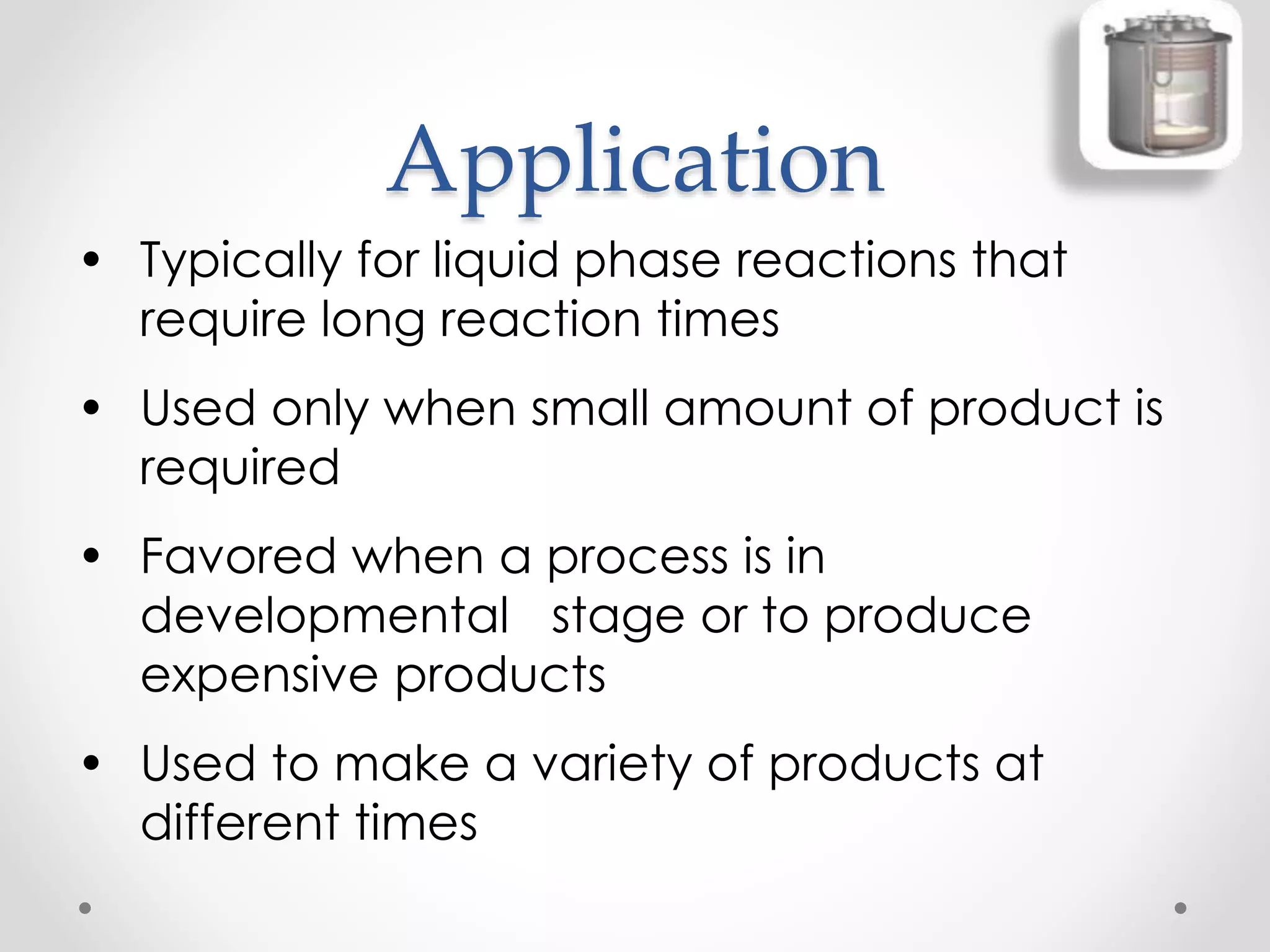 Batch Reactor | PPTX