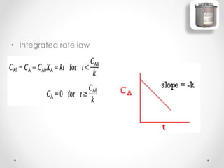 • Integrated rate law
 