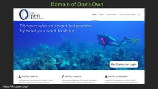Domain of One’s Own
https://kscopen.org/
 