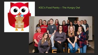 KSC’s Food Pantry – The Hungry Owl
 