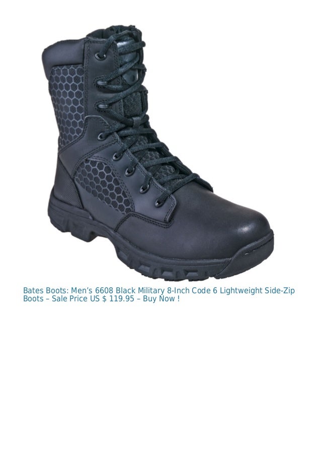 Bates Boots for Men