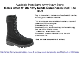 Bates DuraShock Boots